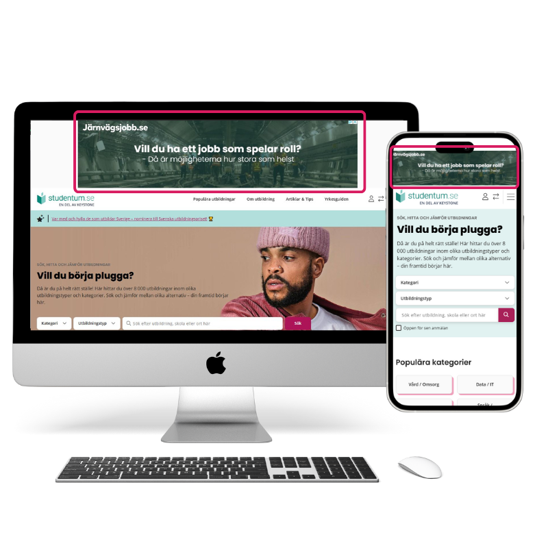material spec studentum.se Top banner